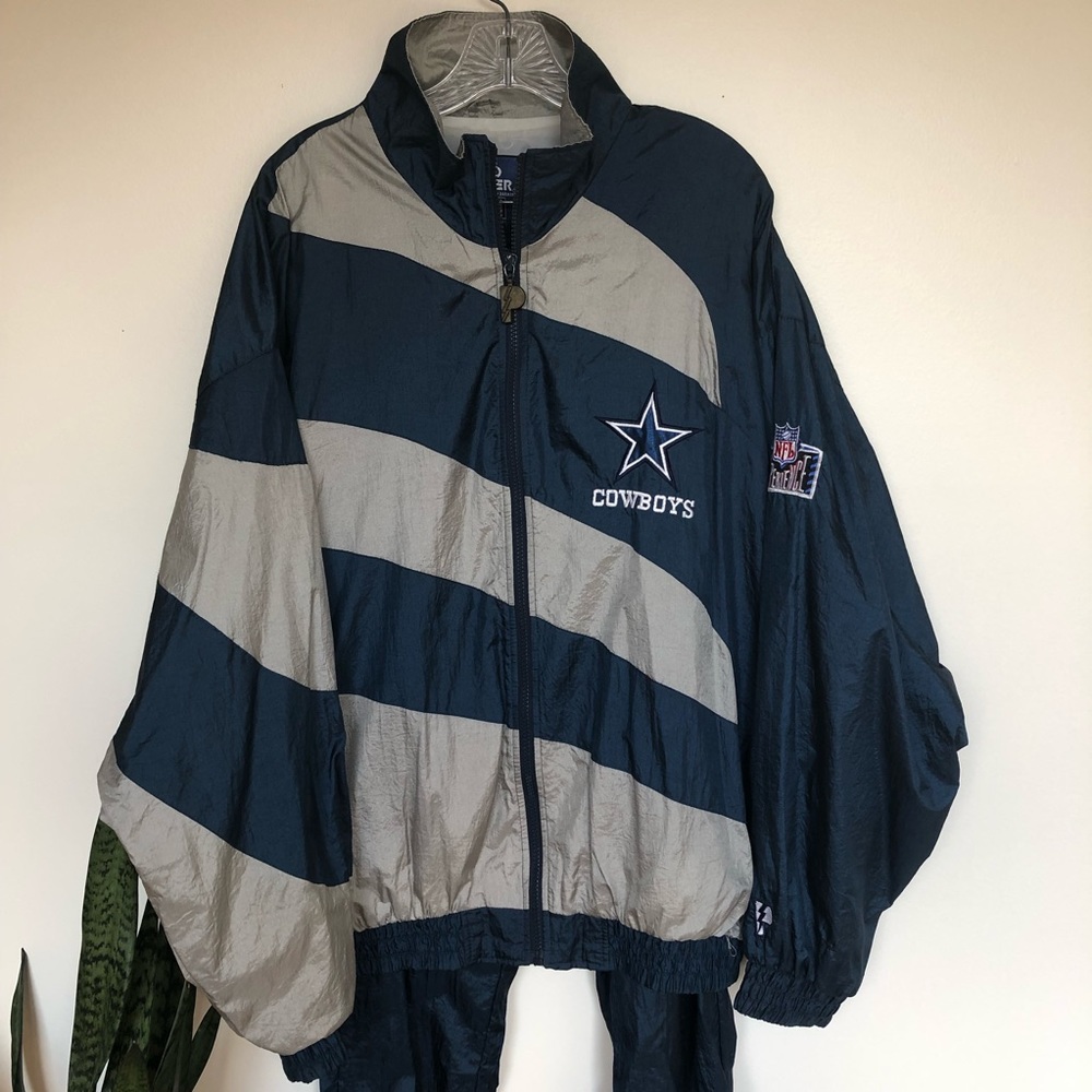 Dallas Cowboys Vintage Shark Tooth Track Suit